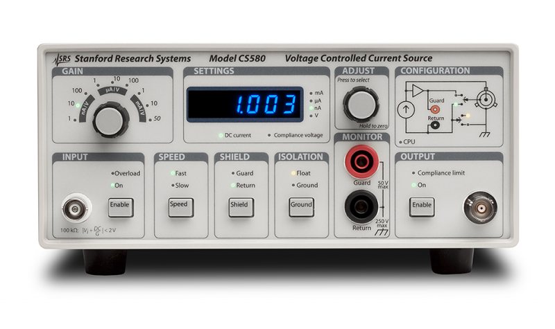 Voltage controlled current source - CS580 - Click Image to Close