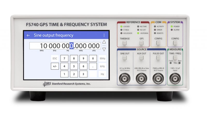GPS Time and Frequency System FS740 - Click Image to Close